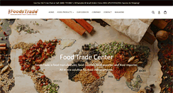 Desktop Screenshot of foodstrade.com